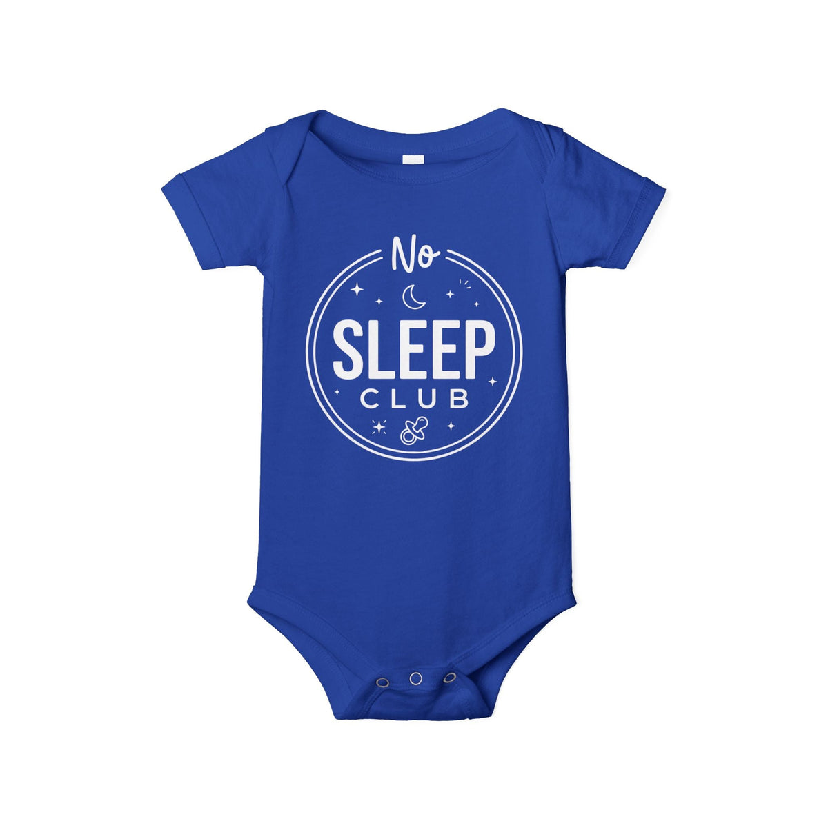 AMA™ "No Sleep Club" – Funny Baby Bodysuit