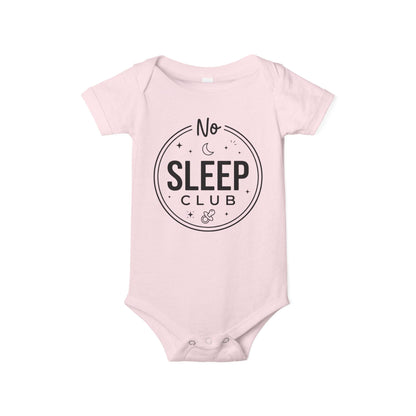 AMA™ "No Sleep Club" – Funny Baby Bodysuit