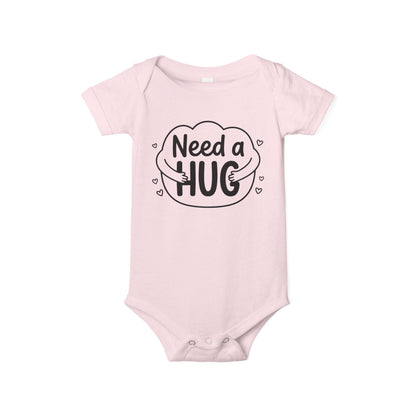 AMA™ "Need a Hug" – Funny Baby Bodysuit
