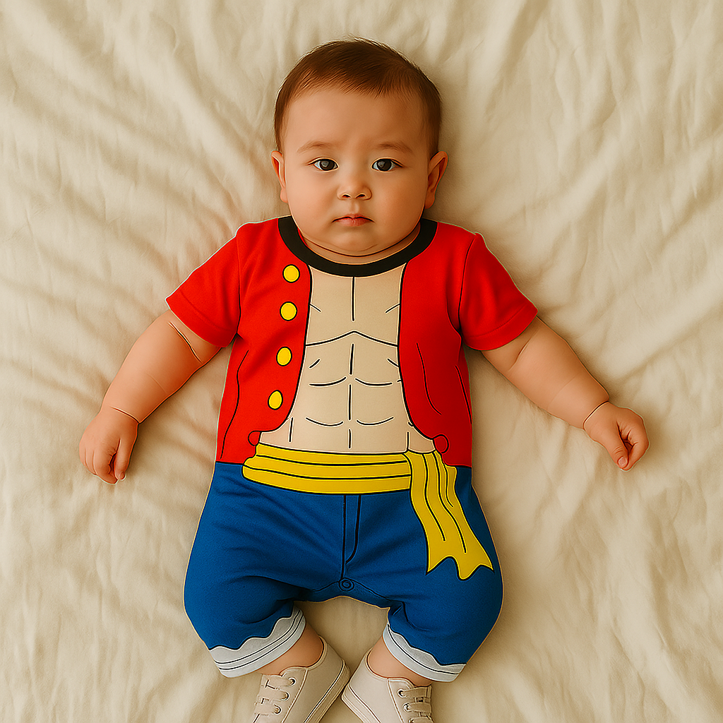 AMA™ Little Luffy Kids Romper