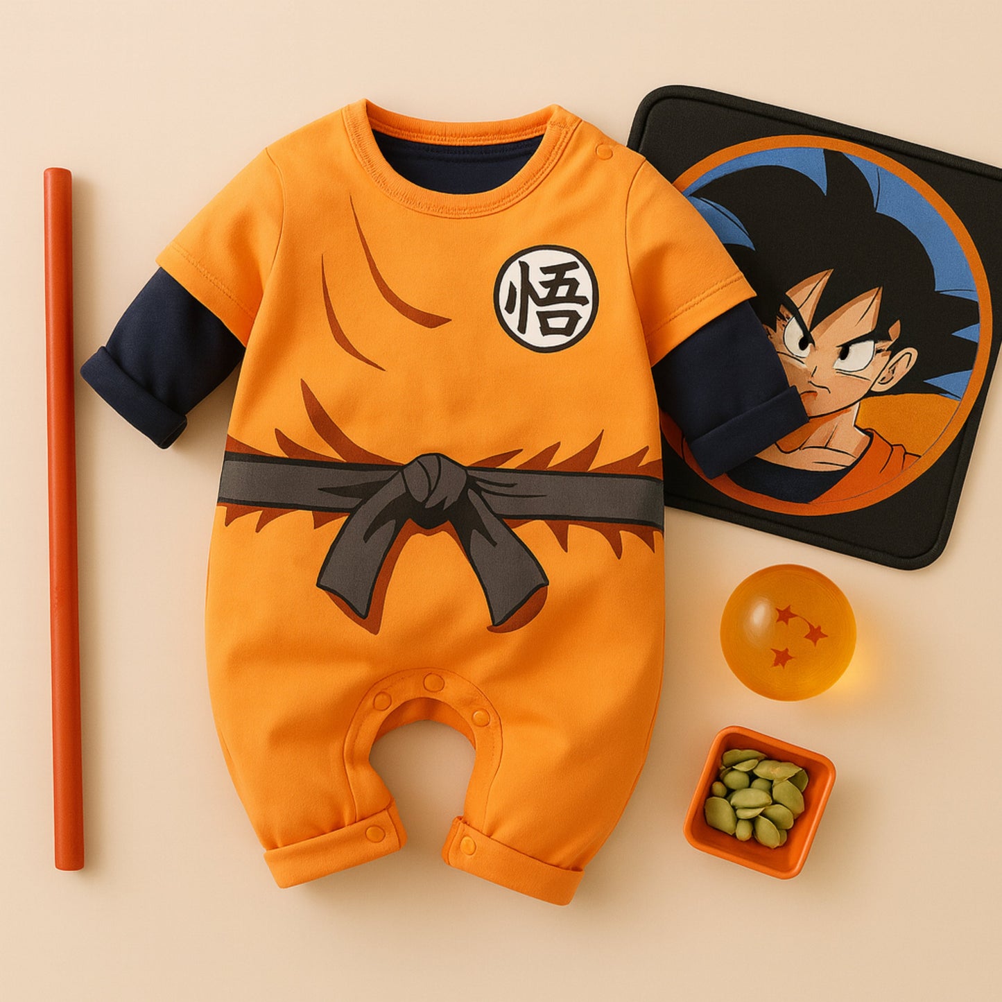 AMA™ Little Goku Kids Onesie