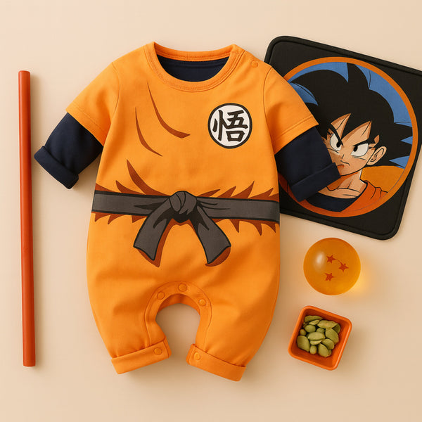 AMA™ Little Goku Kids Romper