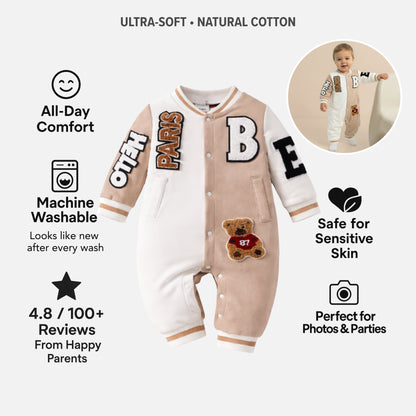 AMA™ Little Basketball Rookie Kids Romper