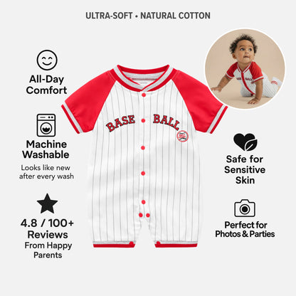 AMA™ Little Slugger Kids Romper