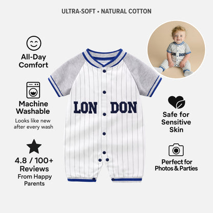 AMA™ Little London Slugger Kids Onesie