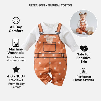 AMA™ Little Teddy Kids Romper