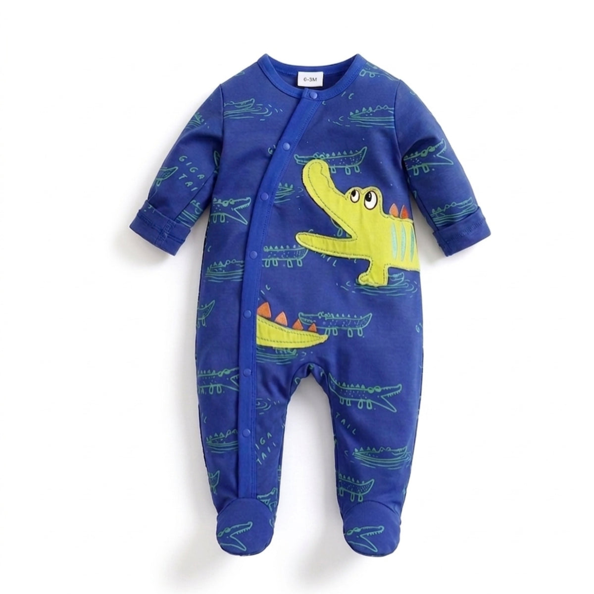 AMA™ Little Crocodile Kids Romper