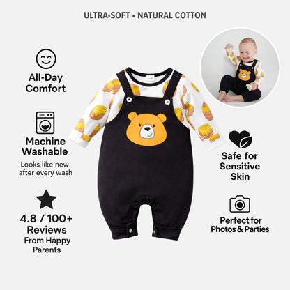 AMA™ Little Honey Bear Kids Romper