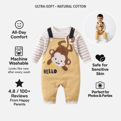 AMA™ Little Monkey Kids Romper