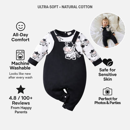 AMA™ Little Moo Cow Kids Romper