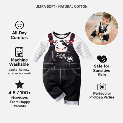 AMA™ Little Cow Kids Onesie