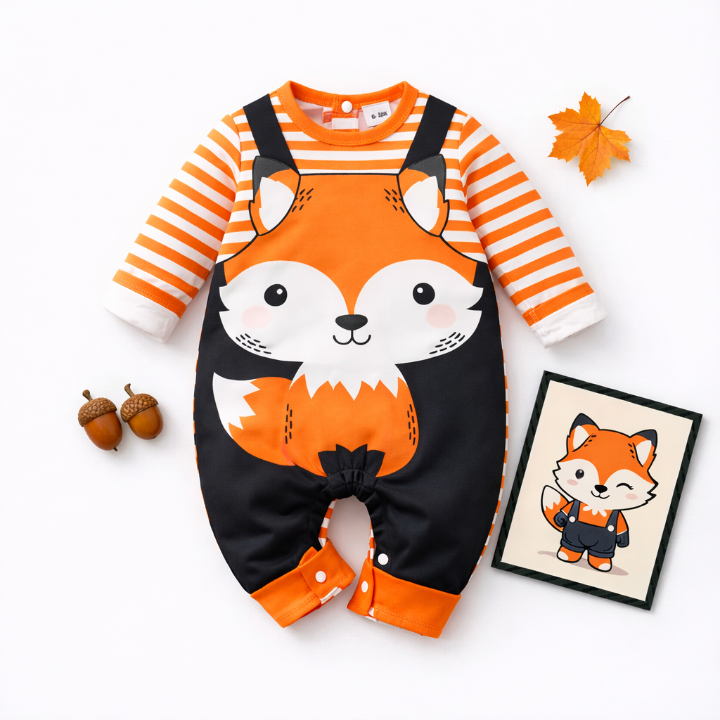 AMA™ Little Fox Kids Onesie