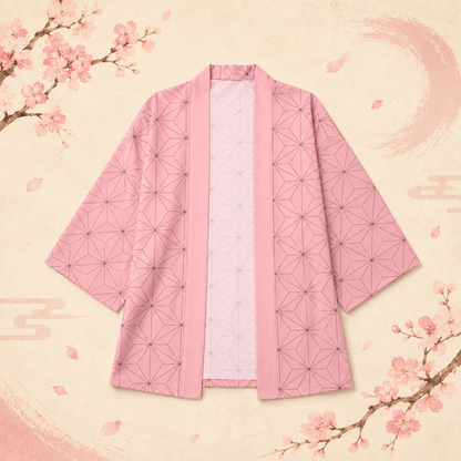 AMA™ Nezuko Pink Haori Cosplay
