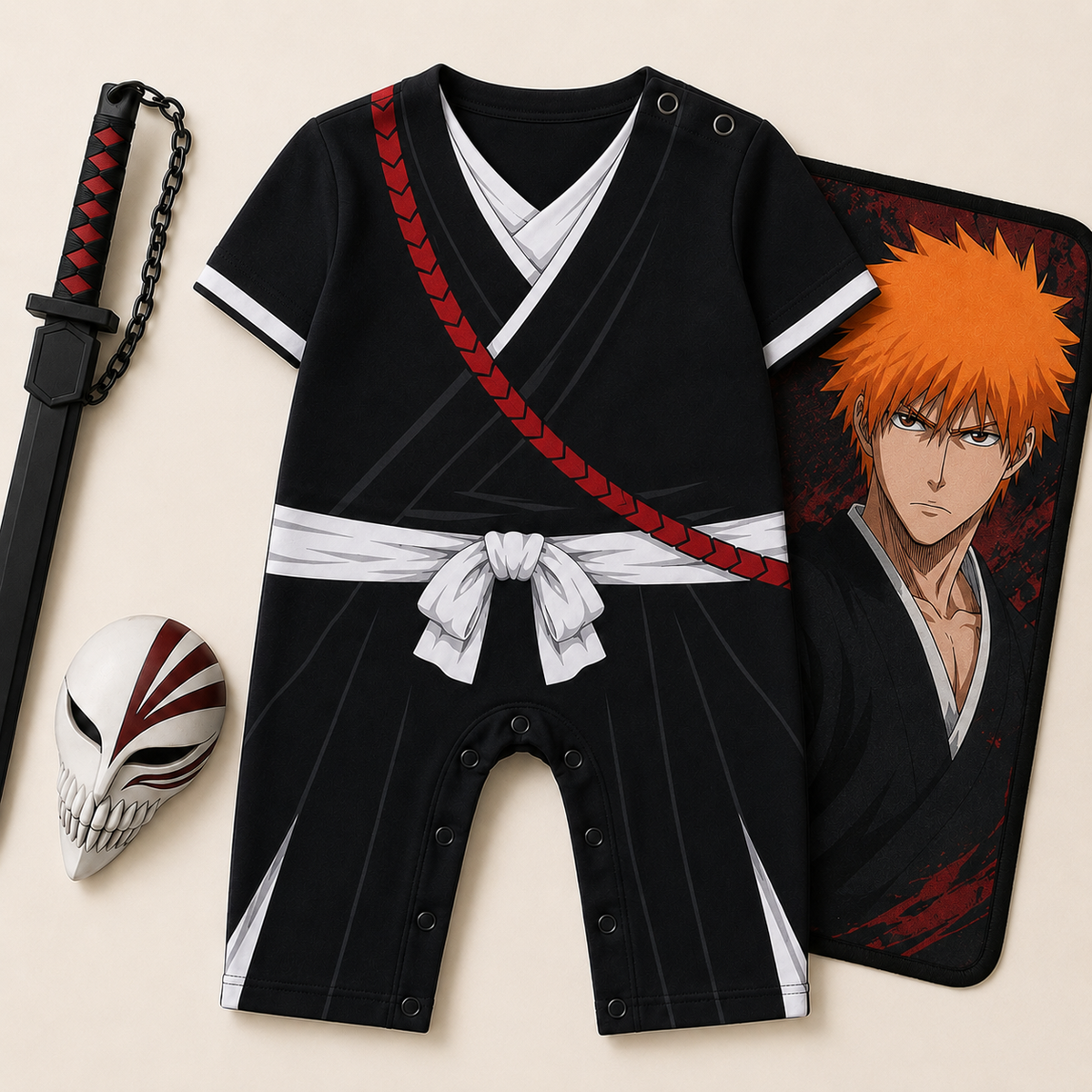 AMA™ Little Ichigo Kids Romper