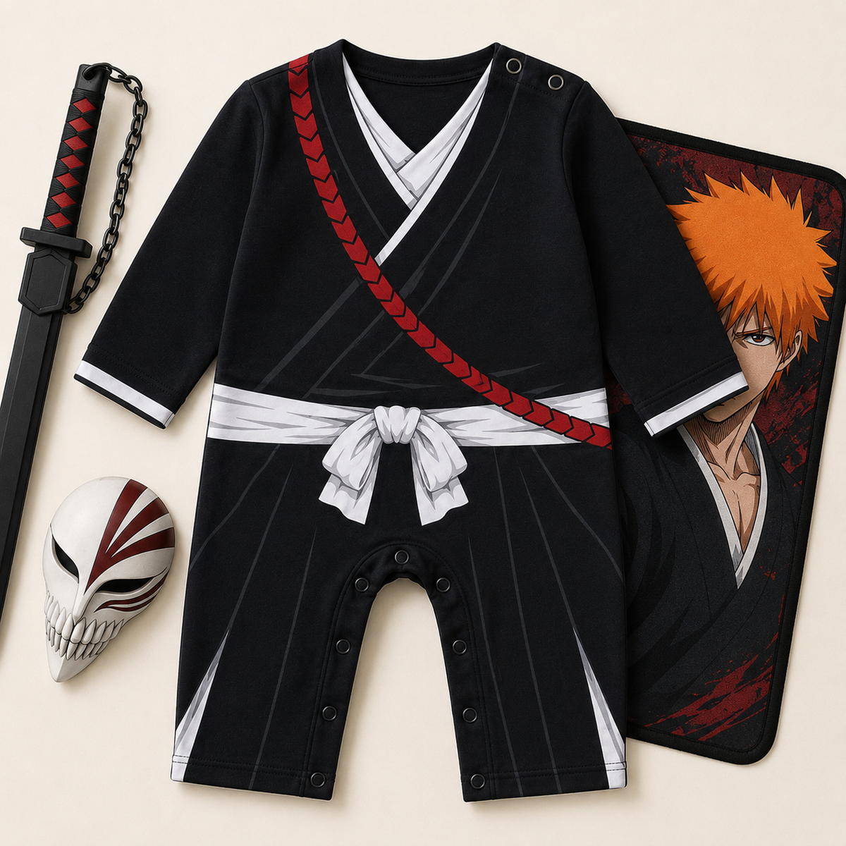 AMA™ Little Ichigo Kids Romper