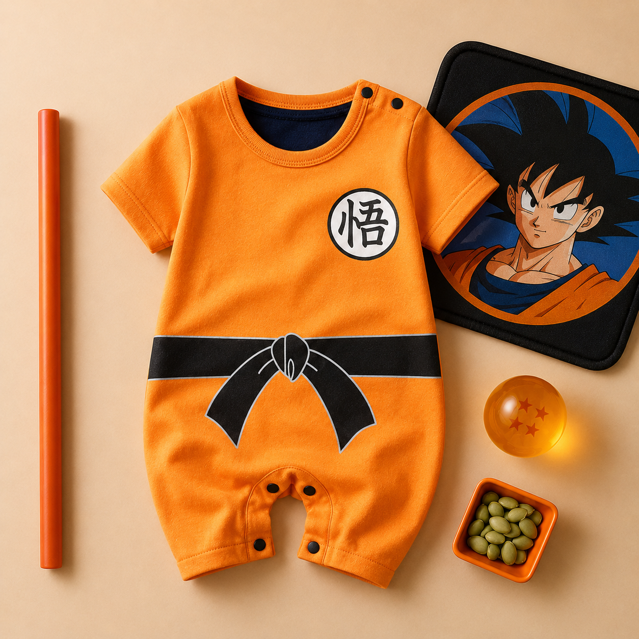 AMA™ Little Goku Kids Onesie