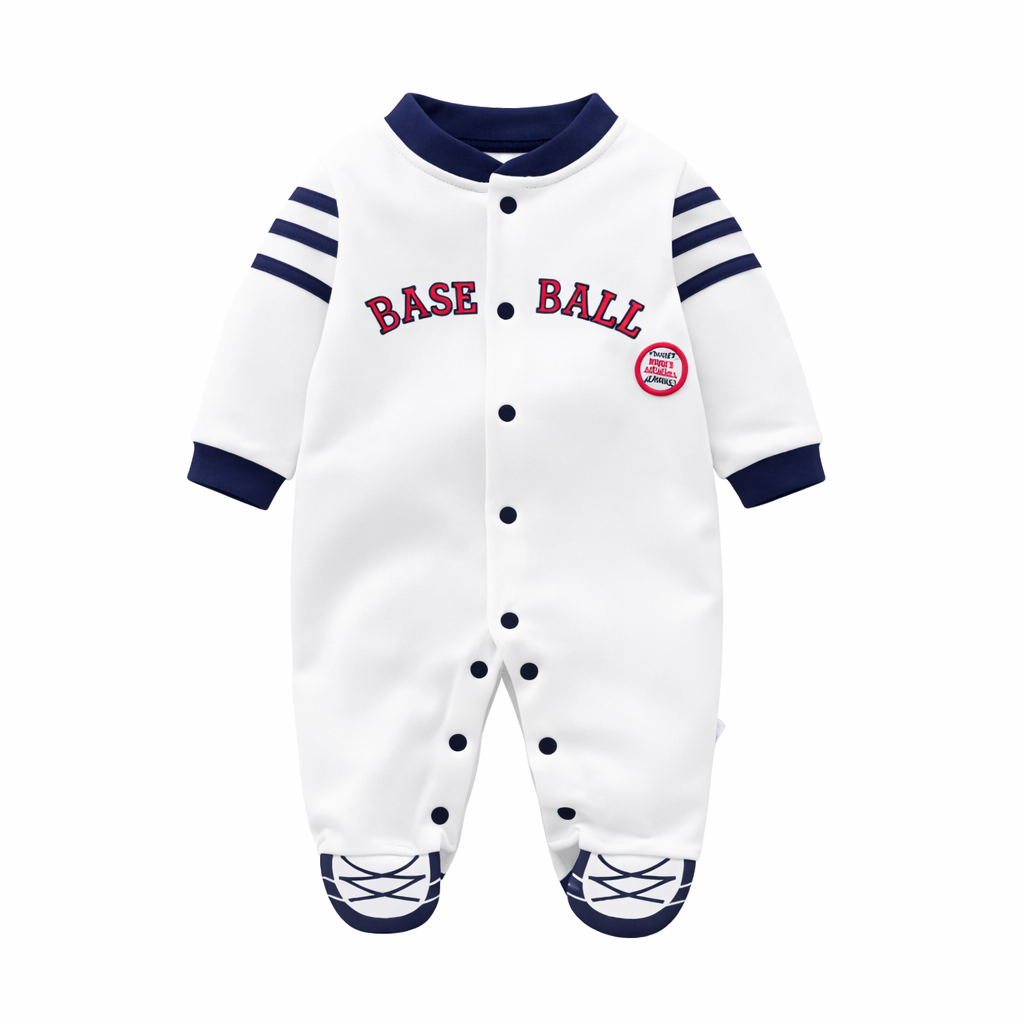 AMA™ Little Baseball Champ Kids Romper
