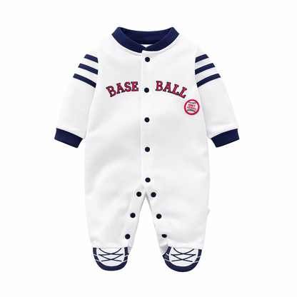 AMA™ Little Baseball Champ Kids Romper