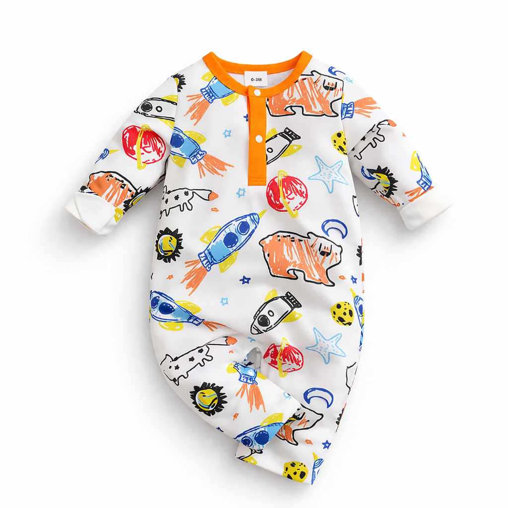AMA™ Little Rocket Kids Romper