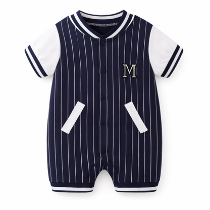 AMA™ Little MVP Pinstripe Kids Romper