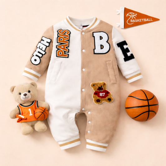 AMA™ Little Basketball Rookie Kids Onesie