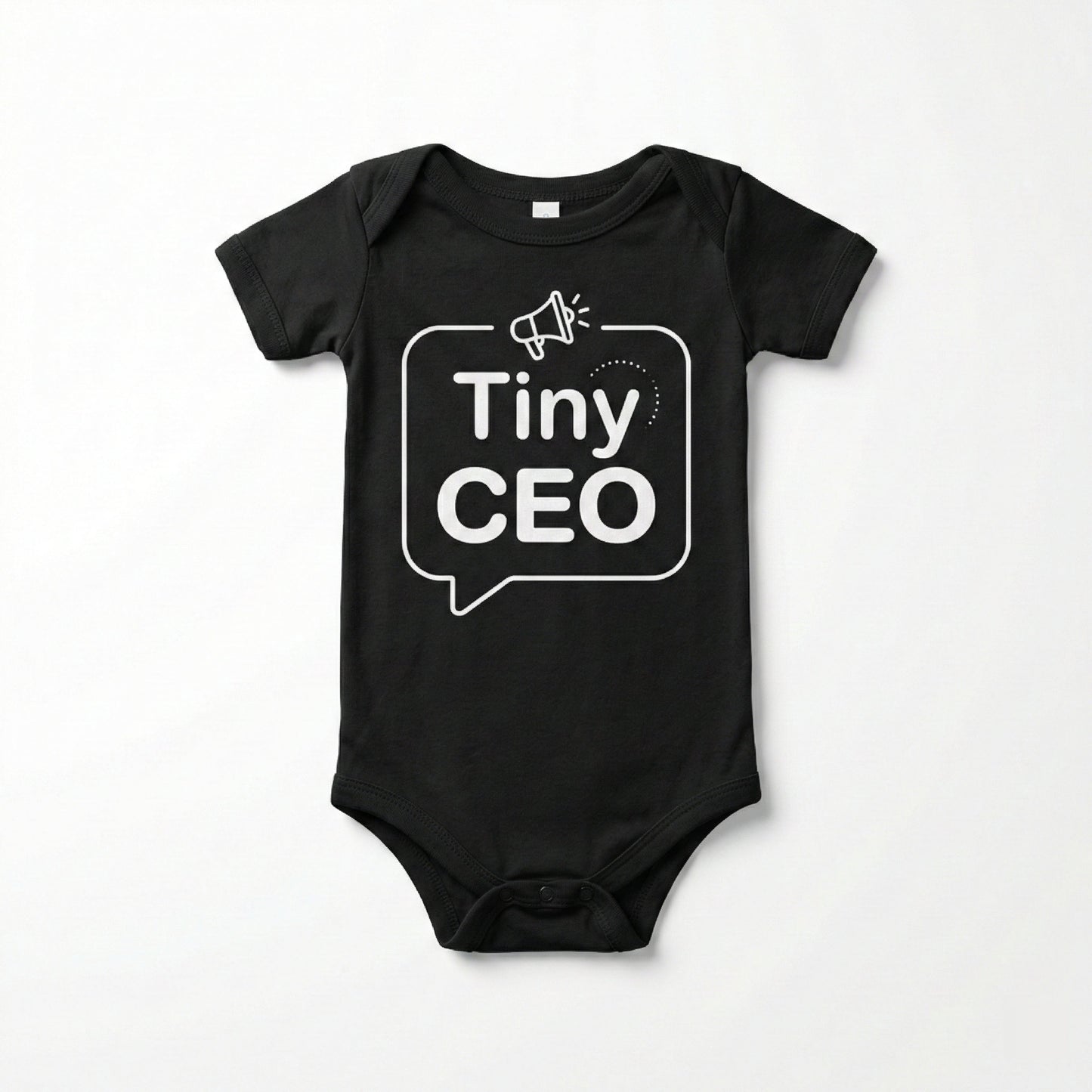 AMA™ "Tiny CEO" – Funny Baby Bodysuit