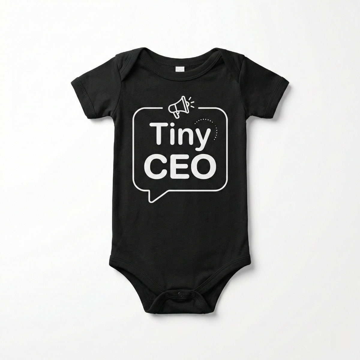 AMA™ "Tiny CEO" – Funny Baby Bodysuit