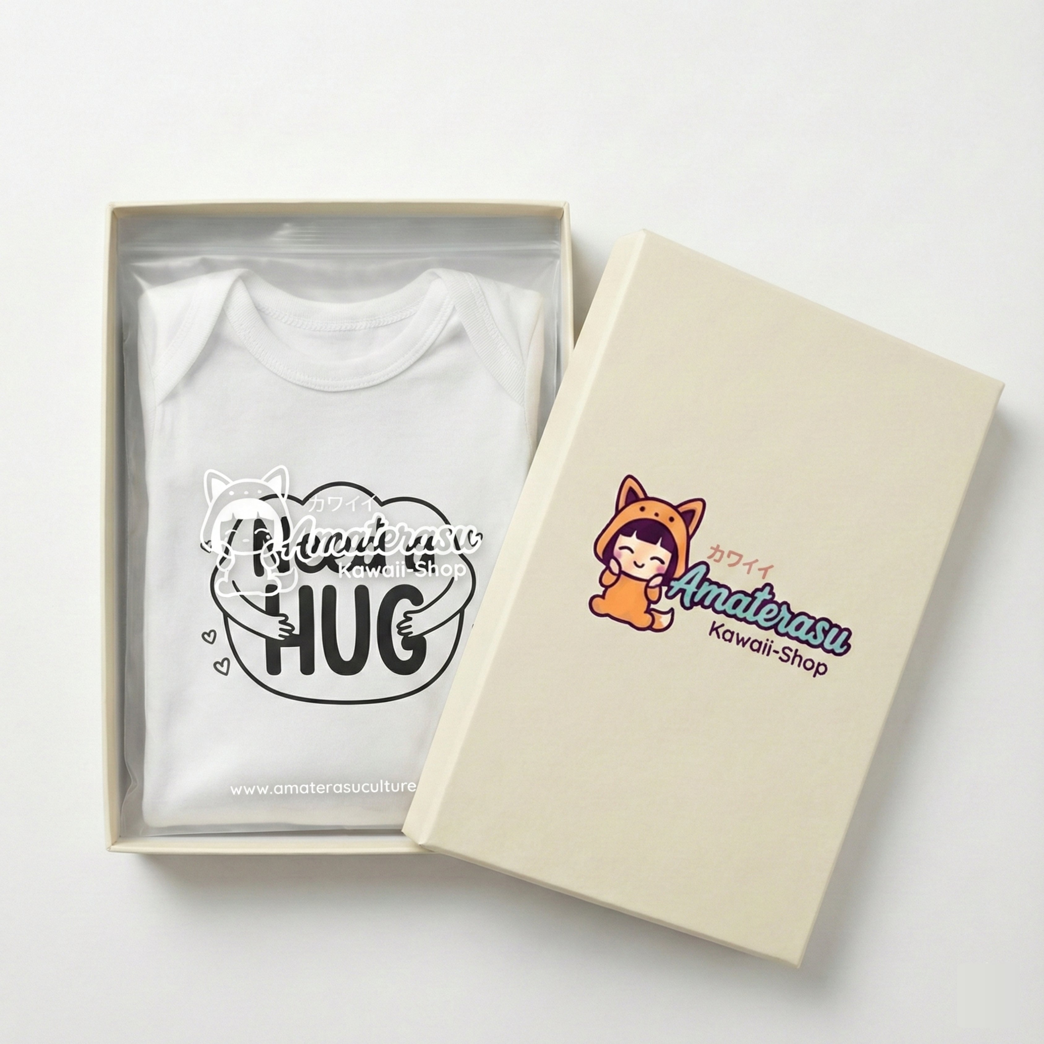 AMA™ "Need a Hug" – Funny Baby Bodysuit