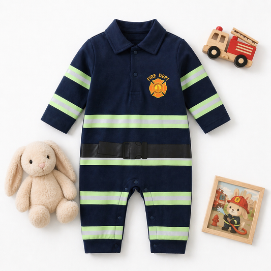 AMA™ Little Firefighter Kids Onesie