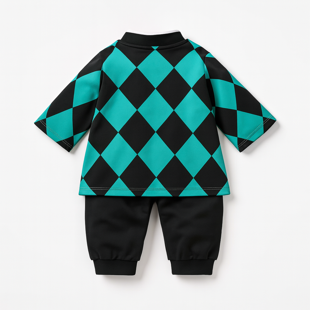 AMA™ Little Tanjiro Kids Romper