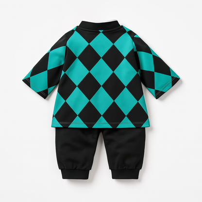 AMA™ Little Tanjiro Kids Romper