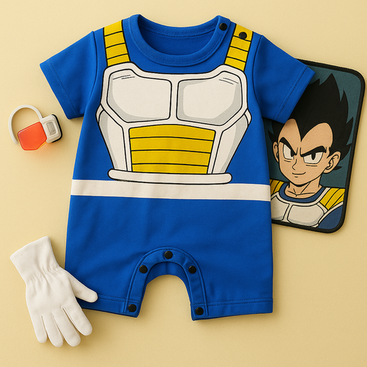 AMA™ Little Vegeta Kids Onesie
