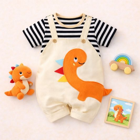 AMA™ Little Sunny Dino Kids Onesie