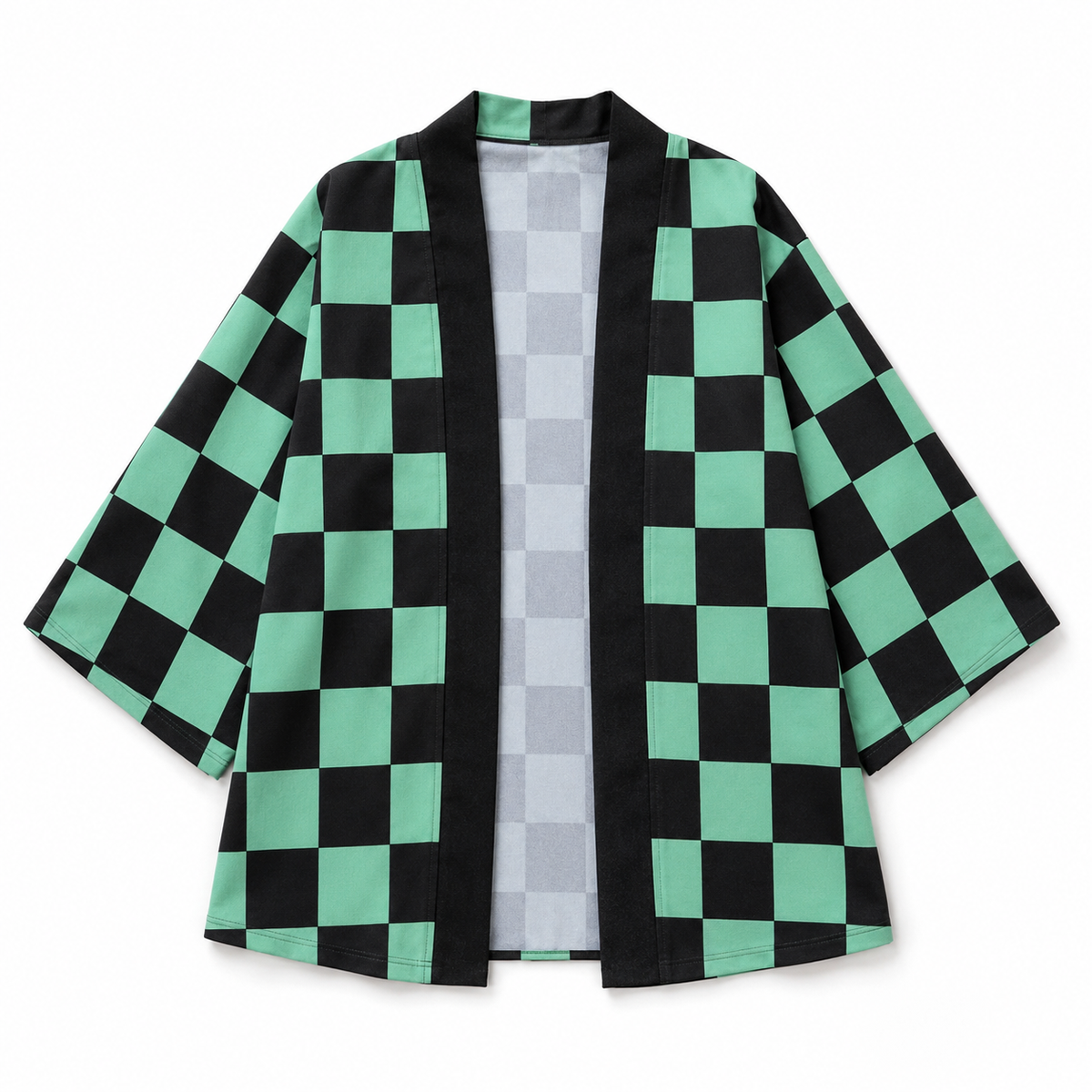 AMA™ Tanjiro Checkered Haori Cosplay