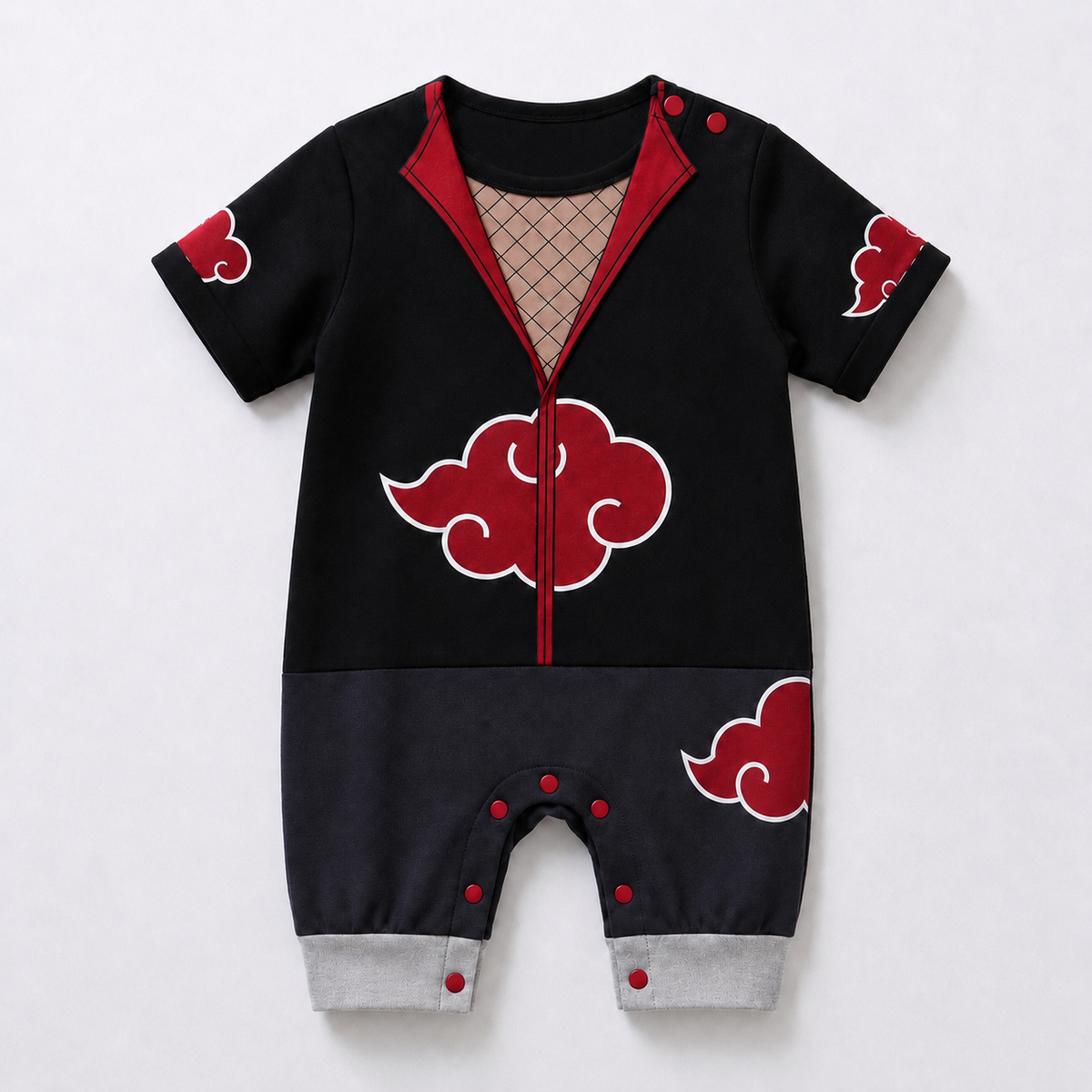 AMA™ Little Itachi Uchiha Kids Romper