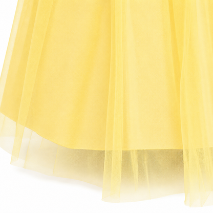 AMA™ Little Golden Rose Princess Kids Dress