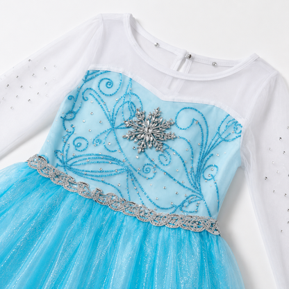 AMA™ Little Snow Princess Kids Dress