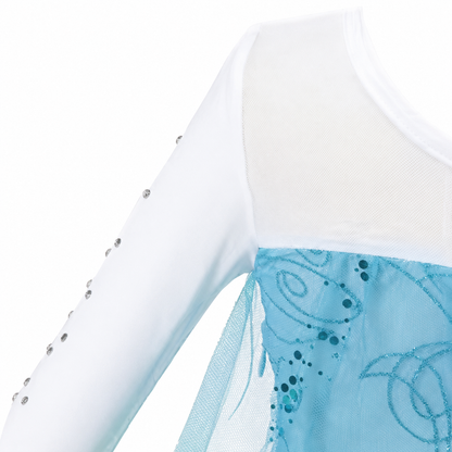 AMA™ Little Snow Princess Kids Dress