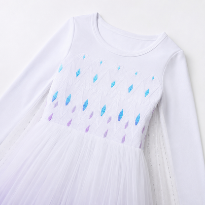AMA™ Little Frost Queen Kids Dress