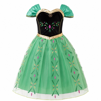 AMA™ Little Emerald Princess Kids Dress