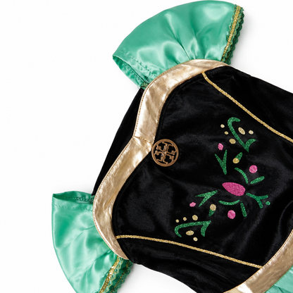 AMA™ Little Emerald Princess Kids Dress
