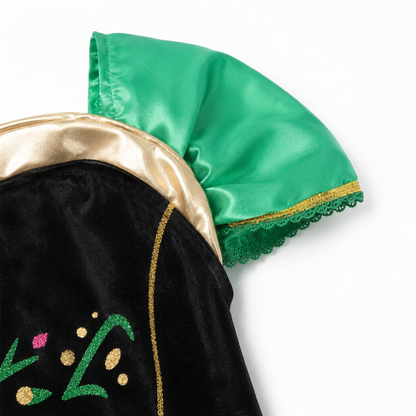 AMA™ Little Emerald Princess Kids Dress