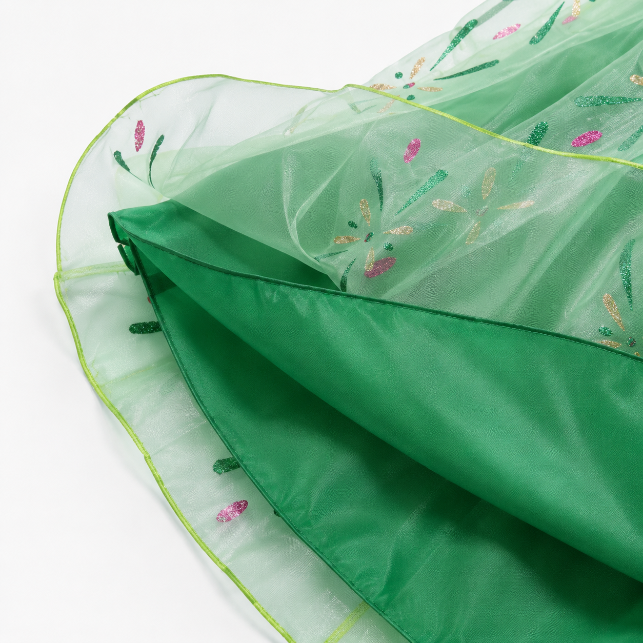 AMA™ Little Emerald Princess Kids Dress
