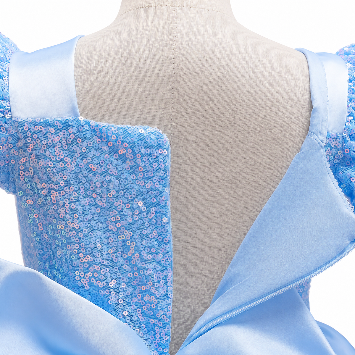 AMA™ Little Blue Princess Kids Dress