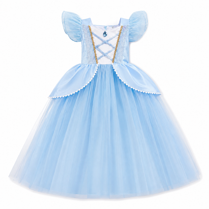 AMA™ Little Blue Princess Kids Dress