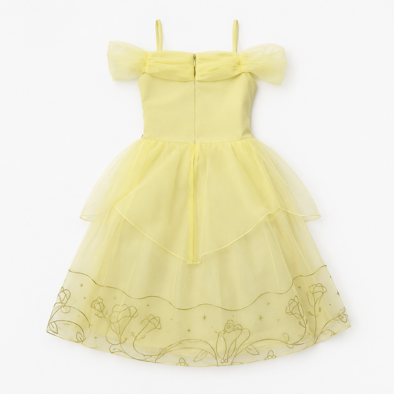 AMA™ Little Golden Princess Kids Dress