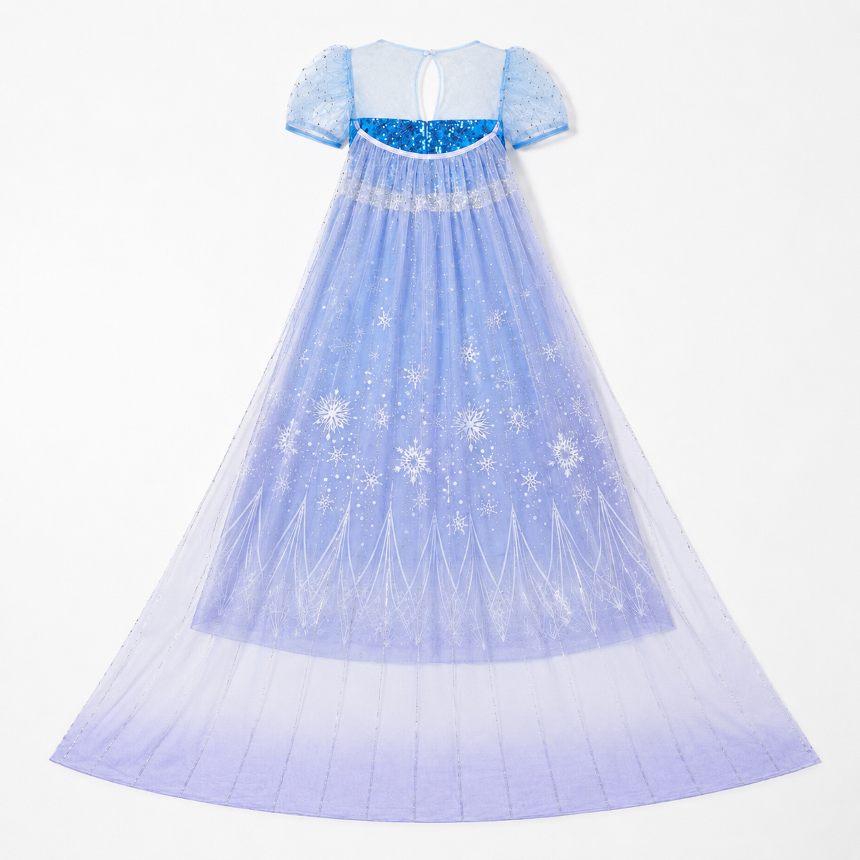 AMA™ Little Midnight Snow Princess Kids Dress