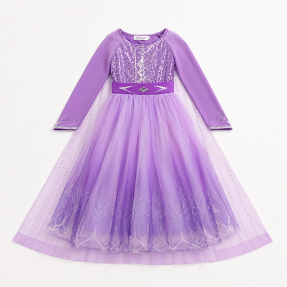 AMA™ Little Lavender Princess Kids Dress
