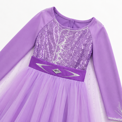 AMA™ Little Lavender Princess Kids Dress