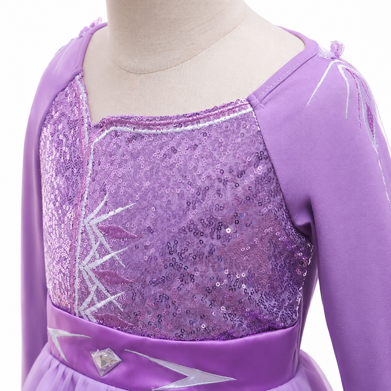 AMA™ Little Lavender Princess Kids Dress